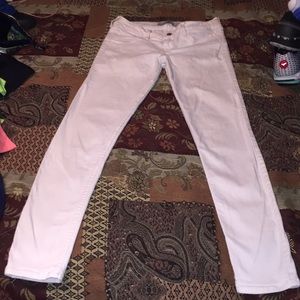 ✅White Hollister Jeans